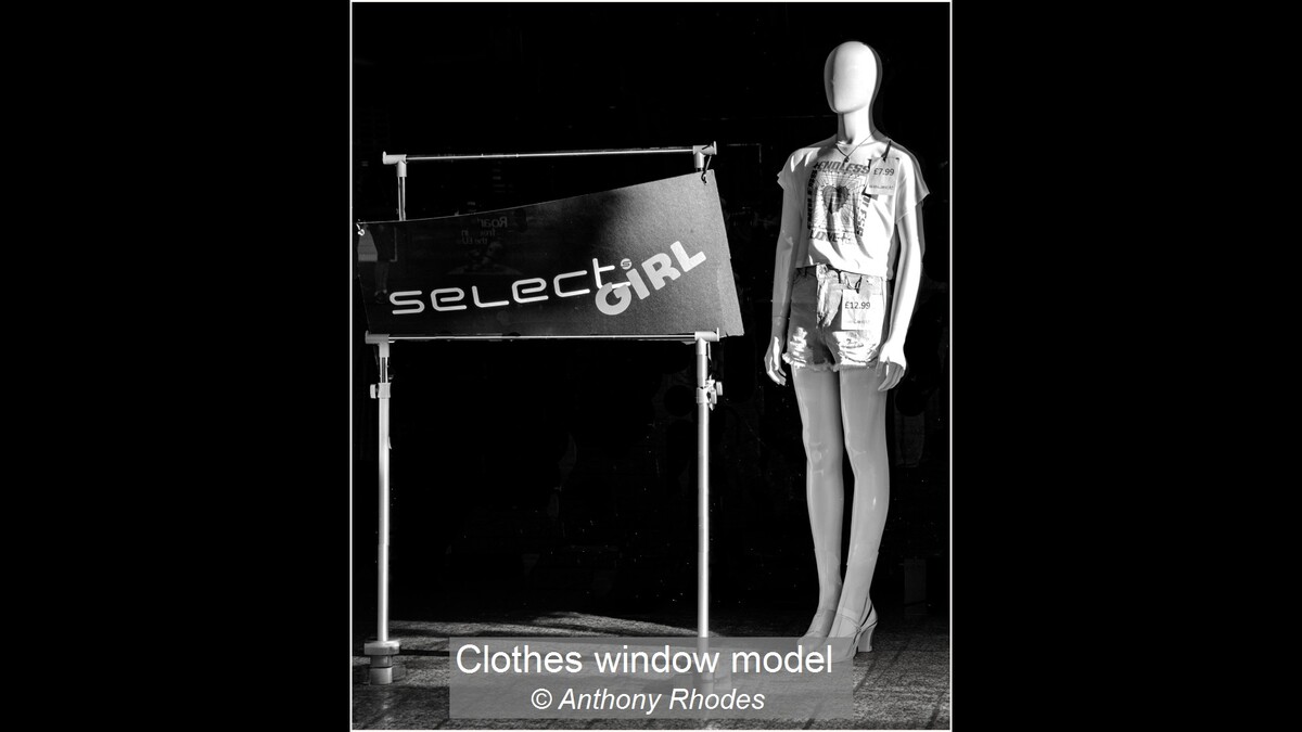 Clothes window model